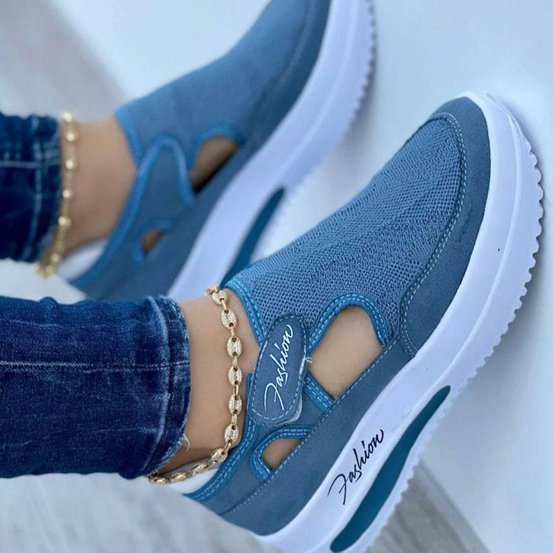 Levoire | Chaussures De Randonnée Orthopédique Pour Femmes Antidérapantes, Soutenantes & Flexibles Bleu