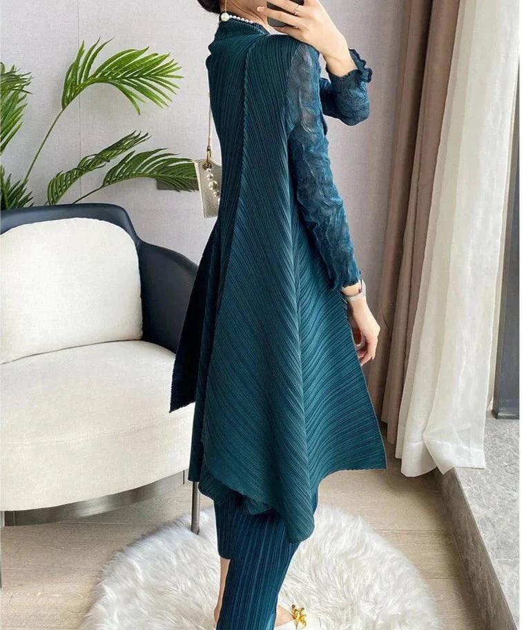Levoire | Costume Plissé Sur Mesure Avec Stretch Moyen Classique Et Élégant Liquidation