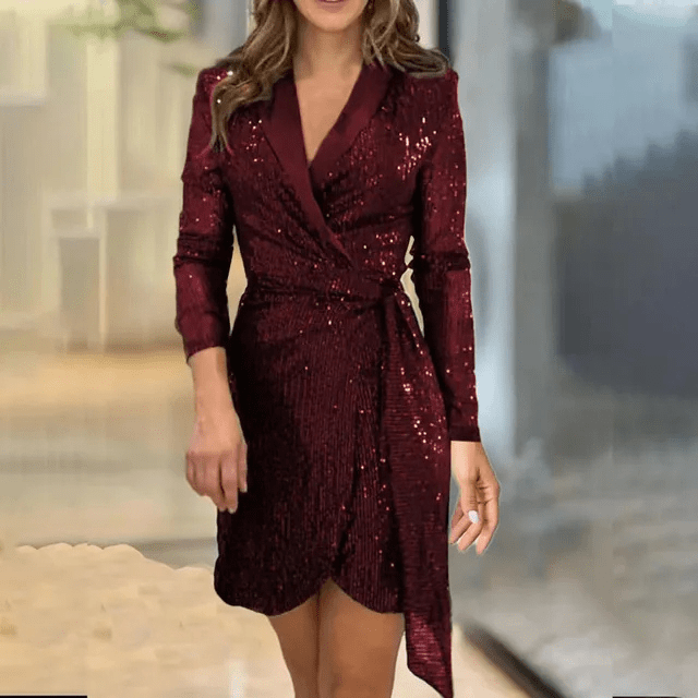 Levoire | Robe Femme Robe Blazer Chic Tendance & Élégante Rot