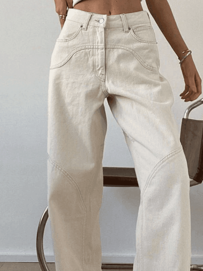 Levoire | Splice Couleur Droite Cargo Jeans