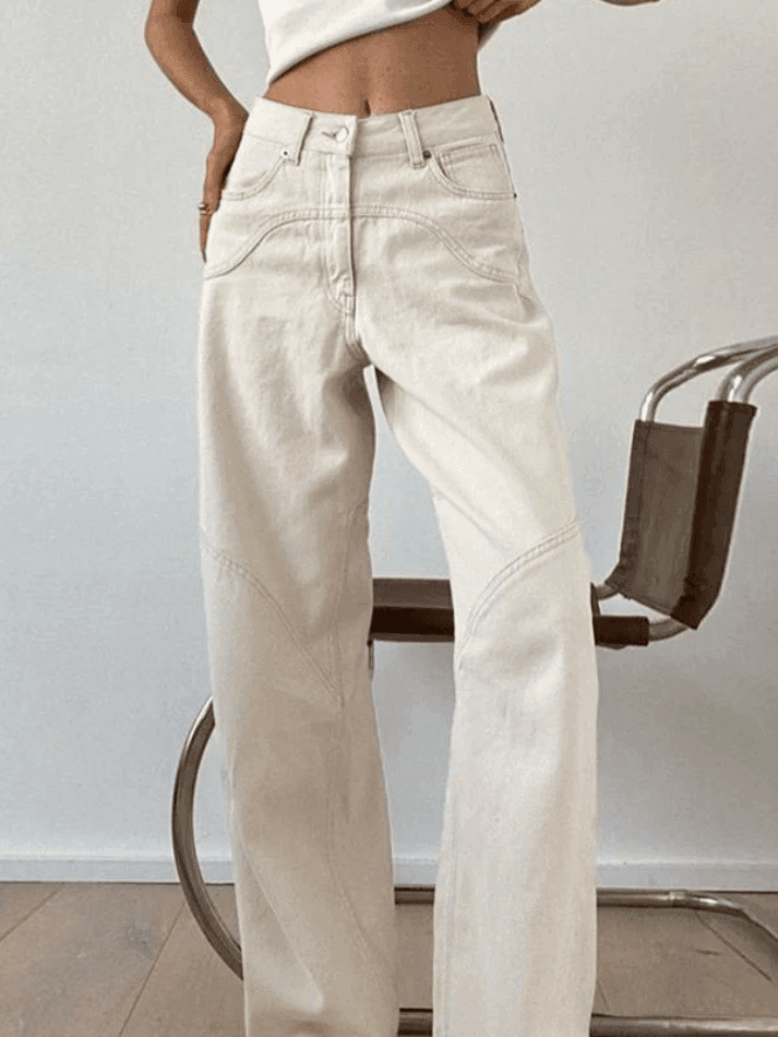 Levoire | Splice Couleur Droite Cargo Jeans