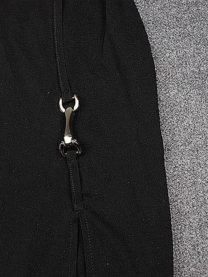 Levoire | Robe Maxi À Col Halter Fendue