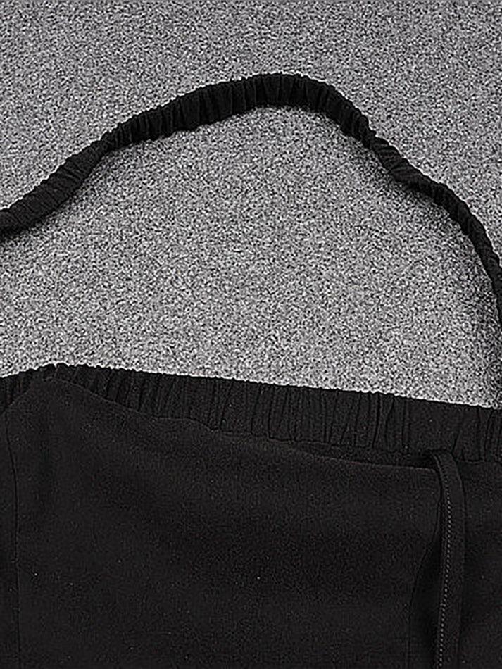 Levoire | Robe Maxi À Col Halter Fendue