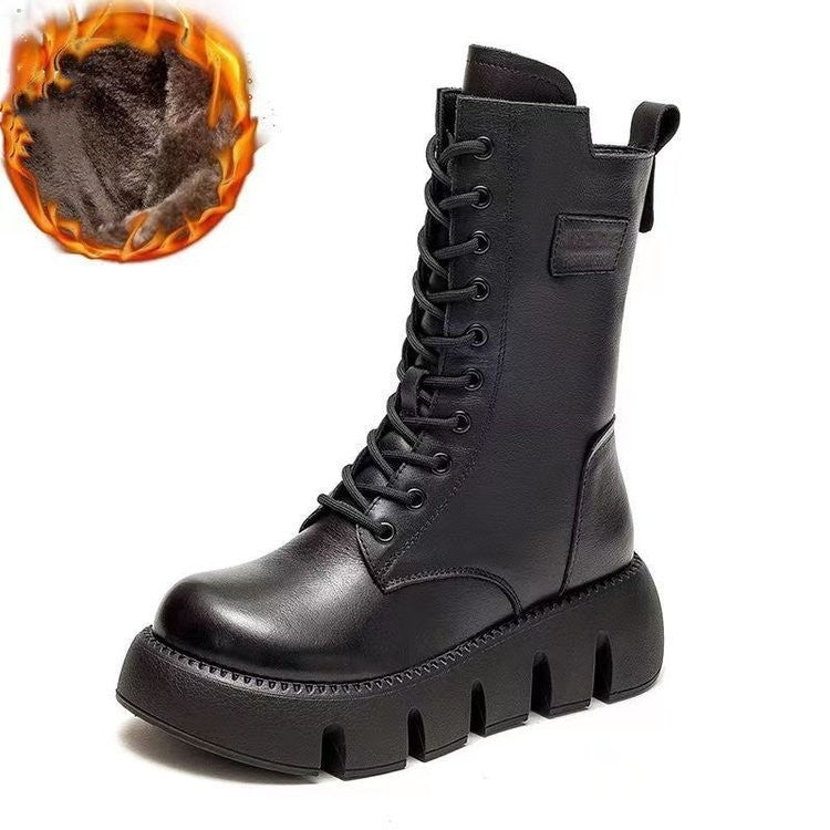 Levoire | Bottes en Cuir avec Élégance et Confort pour Femmes