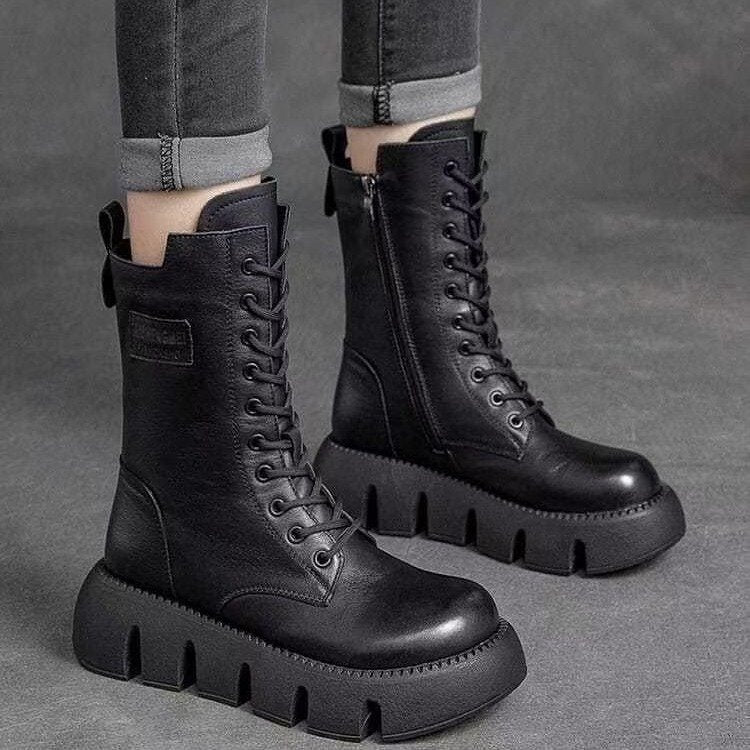 Levoire | Bottes en Cuir avec Élégance et Confort pour Femmes