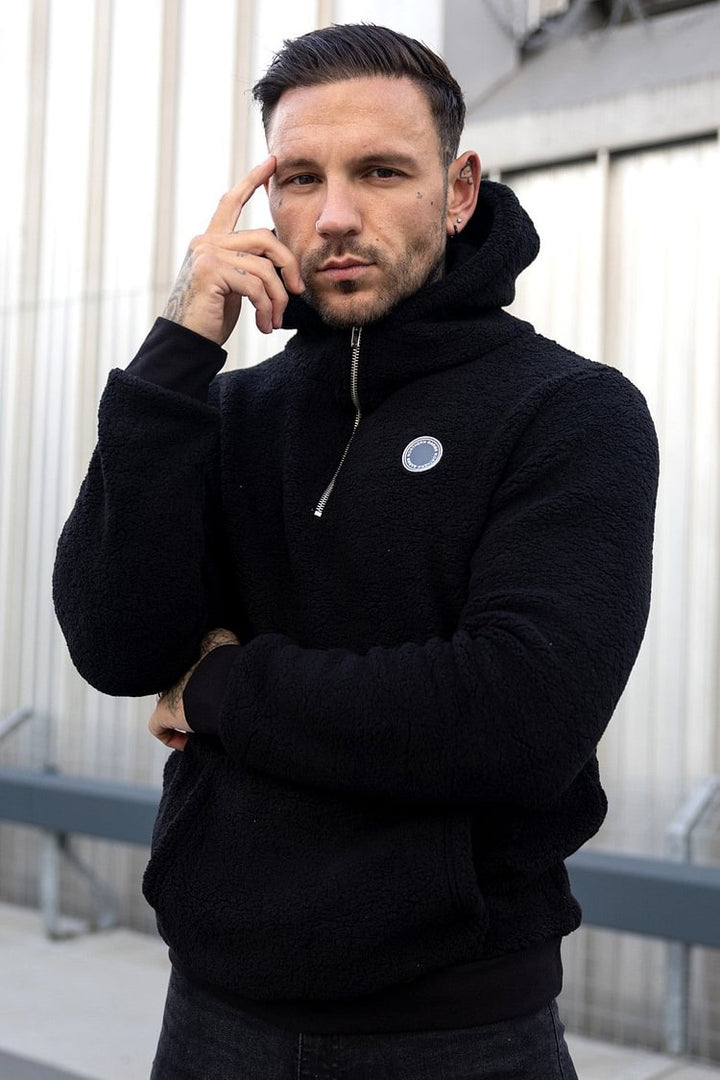 Levoire | Sweat à capuche chaud Noir