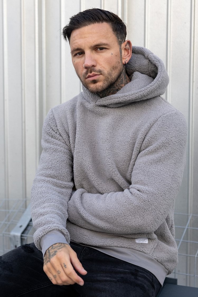 Levoire | Sweat à capuche chaud Gris