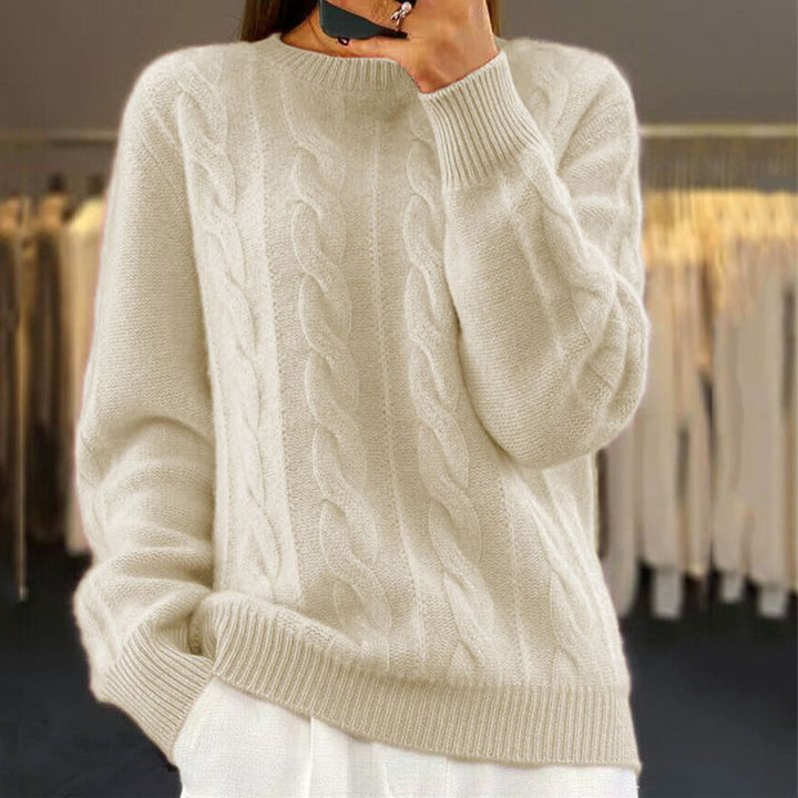 Levoire | Plus Doux Pull En Tricot Fr Femmes Beige