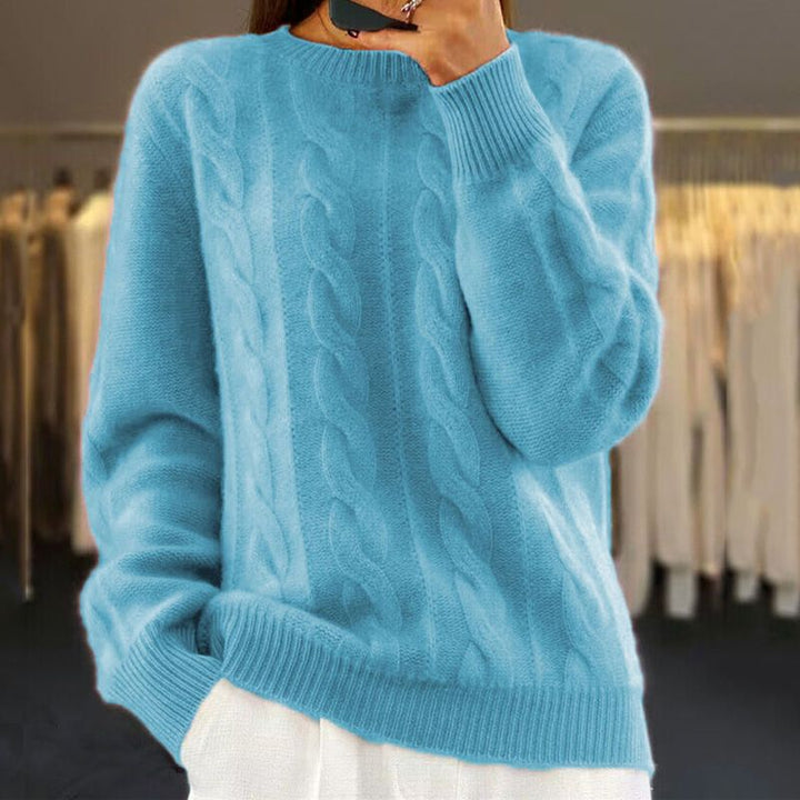 Levoire | Plus Doux Pull En Tricot Fr Femmes Bleu