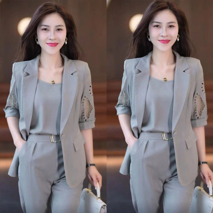 Levoire | Blazer Ensemble À 3 Pièces Moderne Et Élégant Pour Femmes