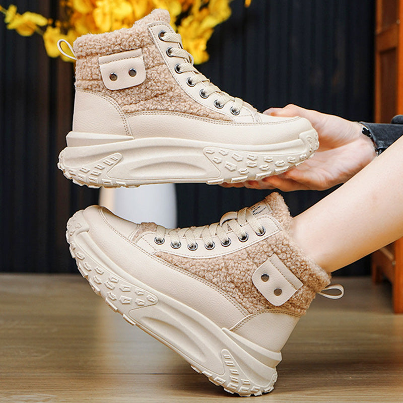 Levoire | Bottes chaudes et confortables Khaki