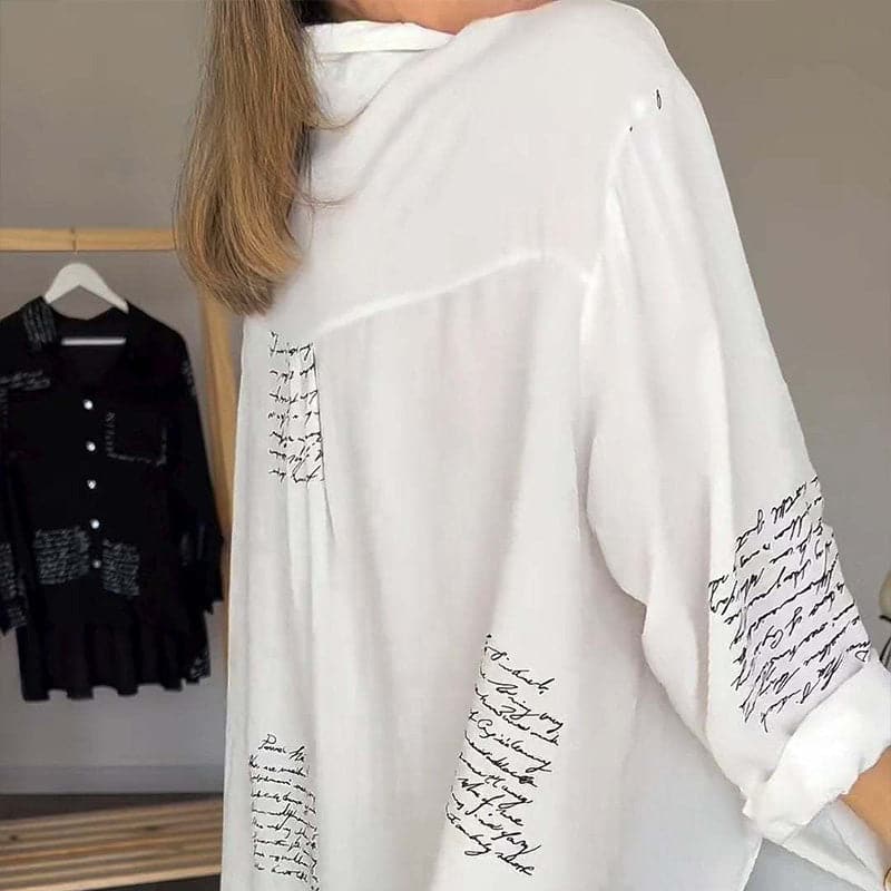 Levoire | Élégante Chemise Longue Avec Boutons