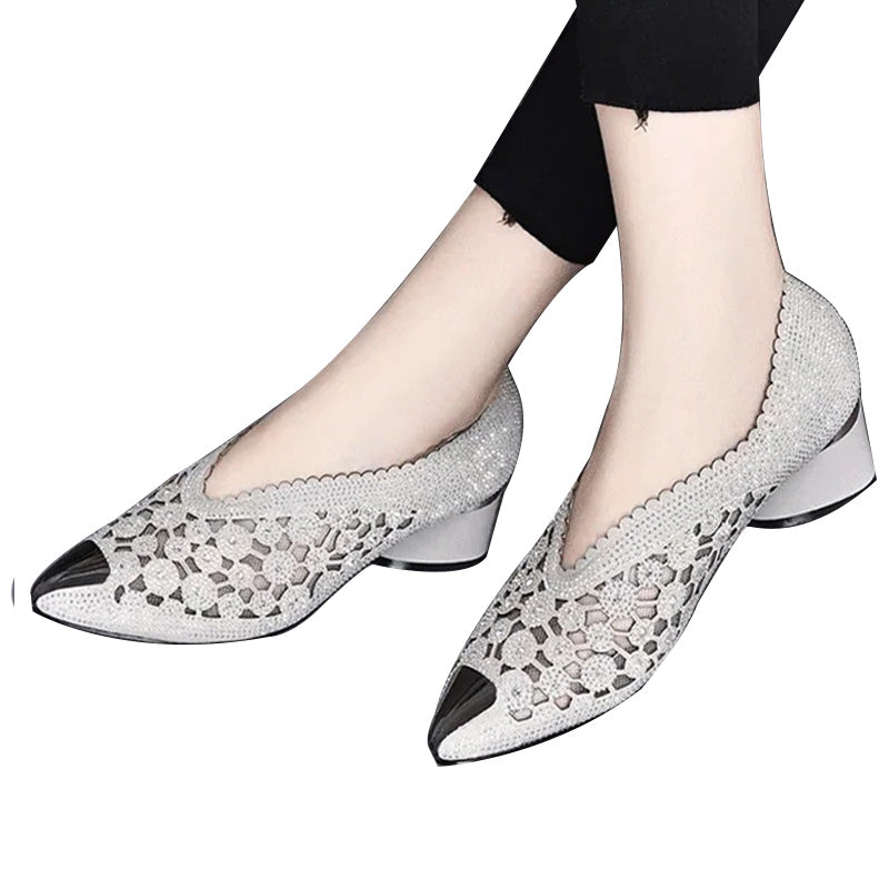 Levoire | Chaussure À Talon Argent
