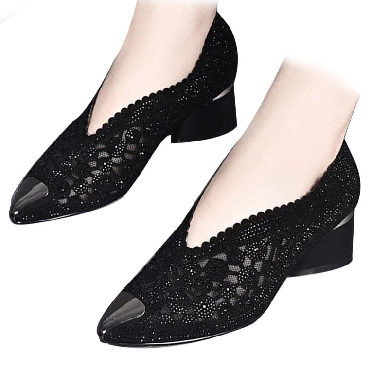 Levoire | Elegant Shoes With Heels Noir