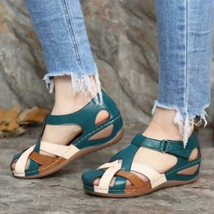 Levoire | Sandales compensées pour mode estivale