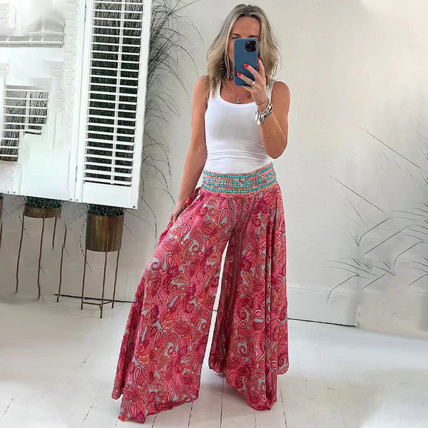 Levoire | Pantalon léger Boho Rose