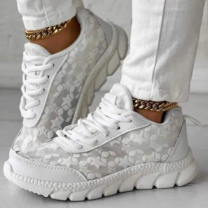 Levoire | Baskets Orthopédiques Confortables Pour Femmes Blanc