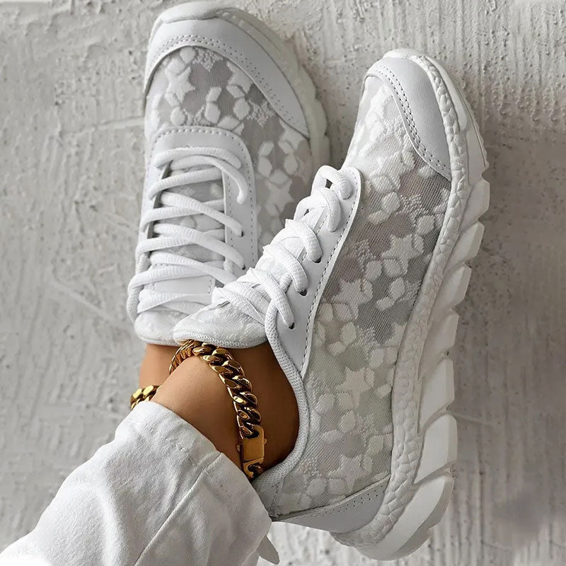 Levoire | Baskets À Orteils Ronds Et Lacets