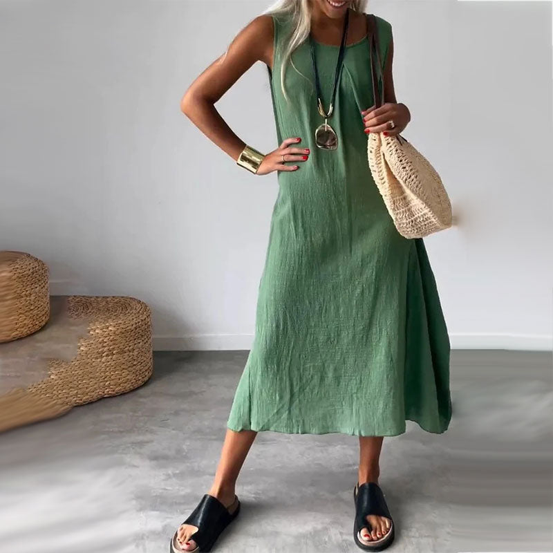 Levoire | Robe Sans Manches Avec Poches