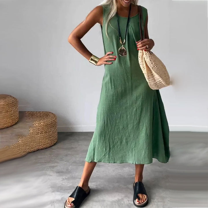 Levoire | Robe Sans Manches Avec Poches