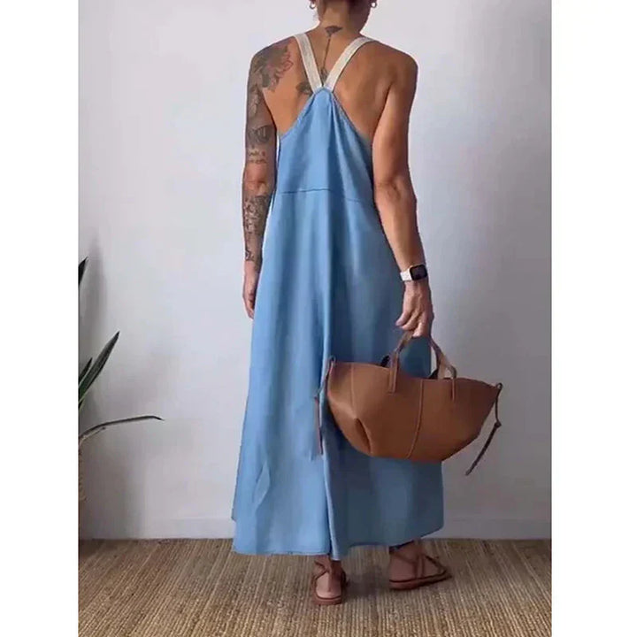 Levoire | Robe Maxi Décontractée En Lin