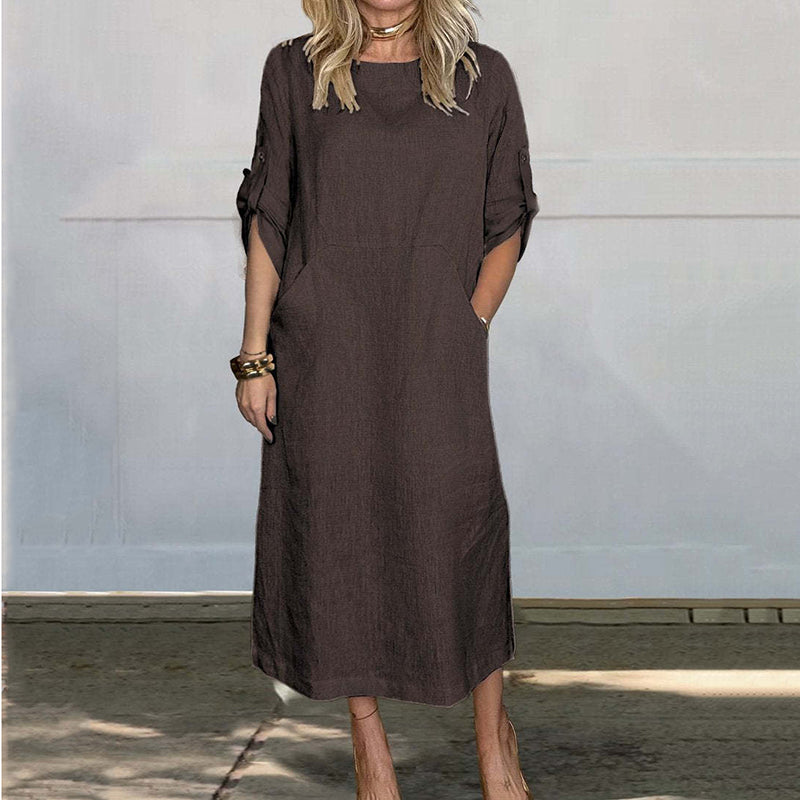 Levoire | Robe ajustée Locker pour un style sans effort Braun