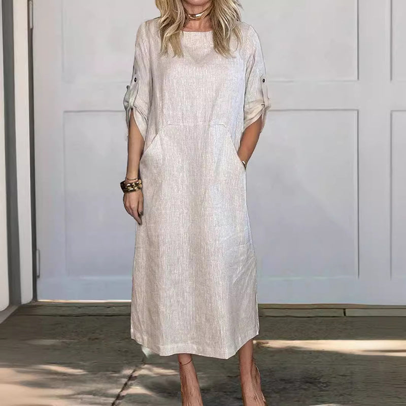 Levoire | Robe ajustée Locker pour un style sans effort Blanc