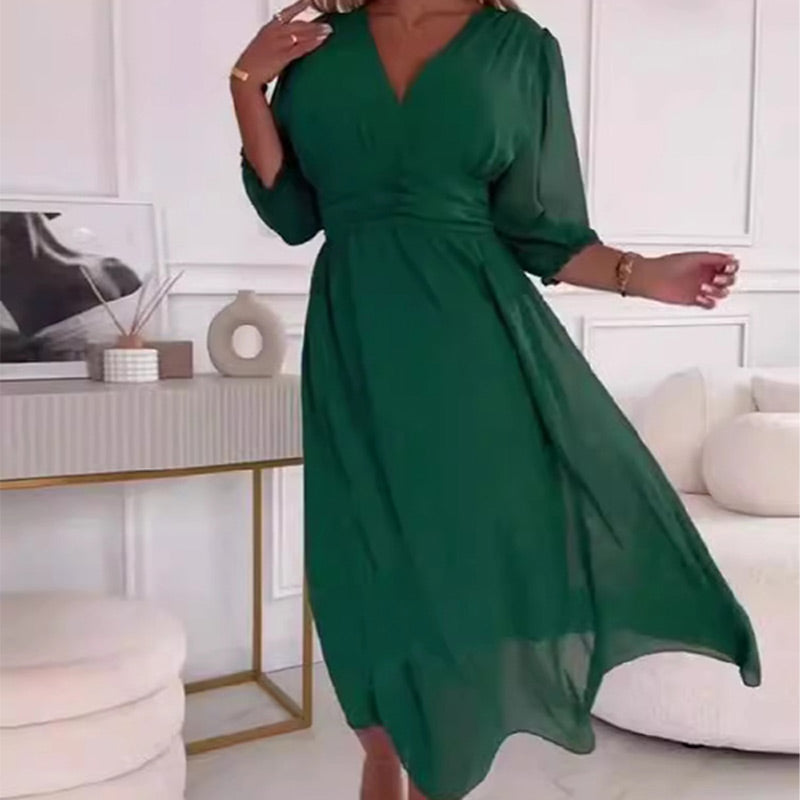 Levoire | Robe En Chiffon Lger