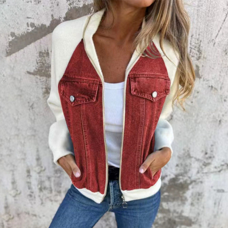 Levoire | Veste En Jean Patchwork Tendance Votre Nouveau Favori !