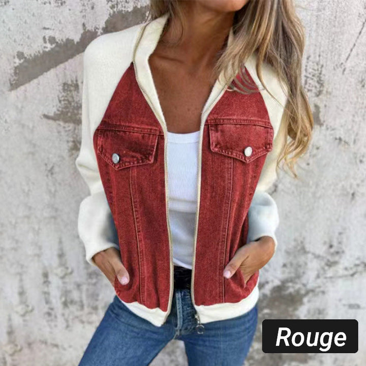 Levoire | Veste En Jean Patchwork Tendance Votre Nouveau Favori ! Rot