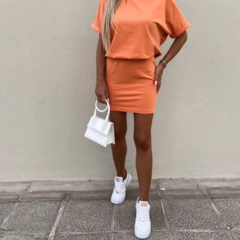 Levoire | Robe ajustée à manches courtes