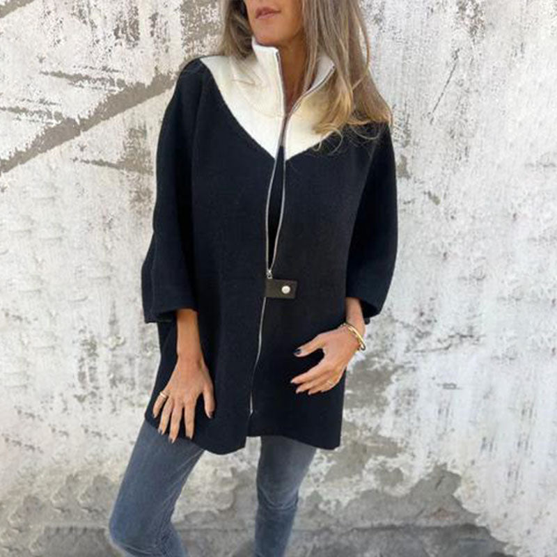Levoire | Veste de loisirs à col montant Noir