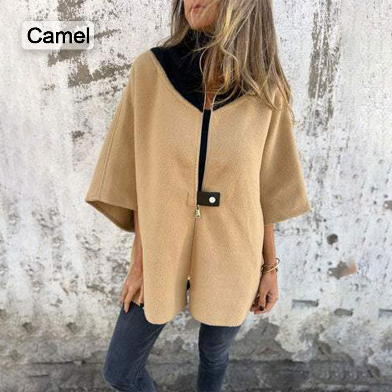 Levoire | Veste de loisirs à col montant Chameau