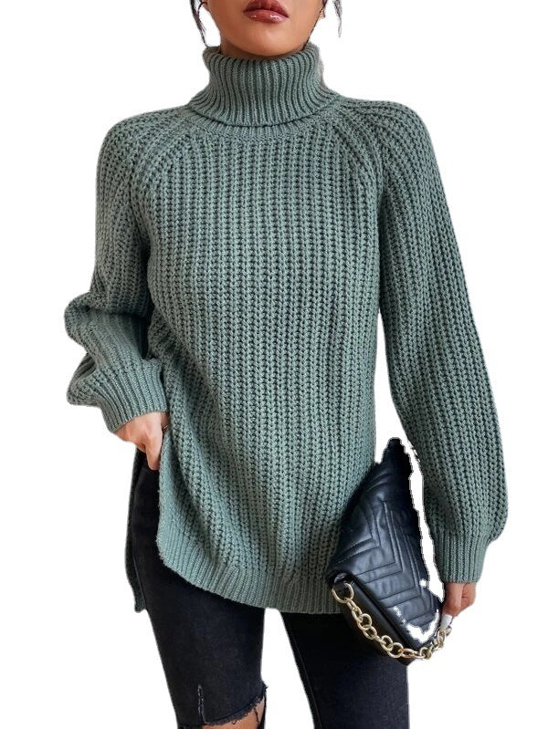Levoire | Pull col polo en coton Vert clair