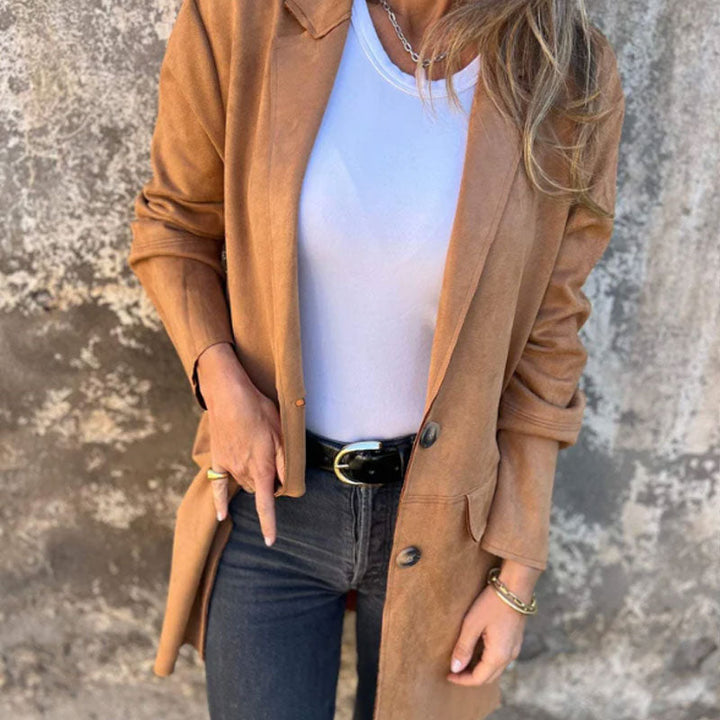 Levoire | Chapel Mid Long Button Down Blouson