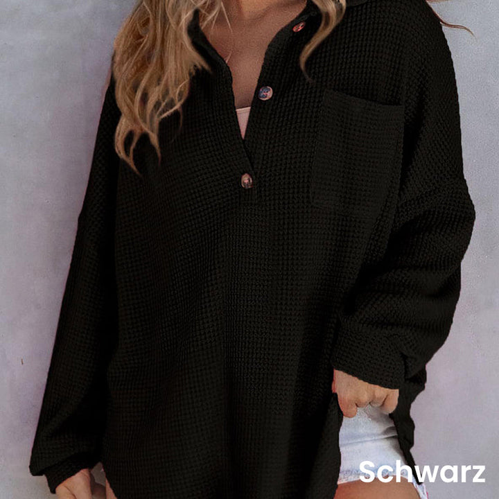 Levoire | Pull à col en V en tricot