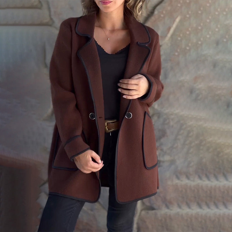 Levoire | Veste Plissée Pour Femmes Braun