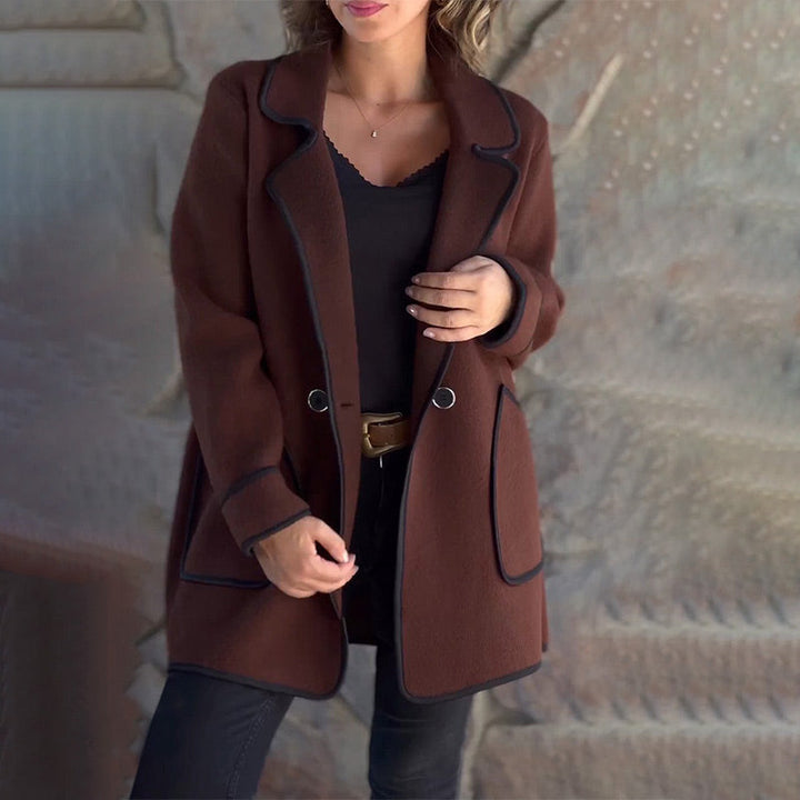 Levoire | Veste Plissée Pour Femmes Braun