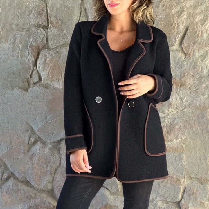 Levoire | Veste Plissée Pour Femmes noir