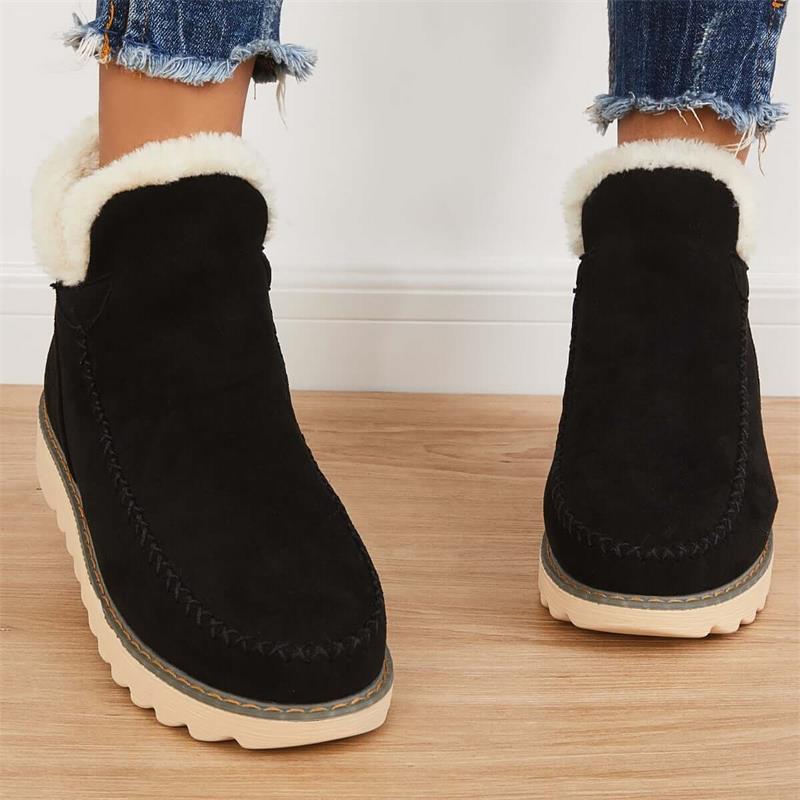 Levoire | Bottes Cheville Doublées Antidérapantes Confortables