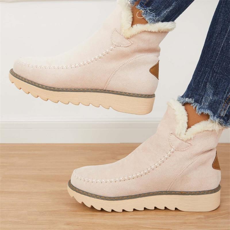 Levoire | Bottes Cheville Doublées Antidérapantes Confortables