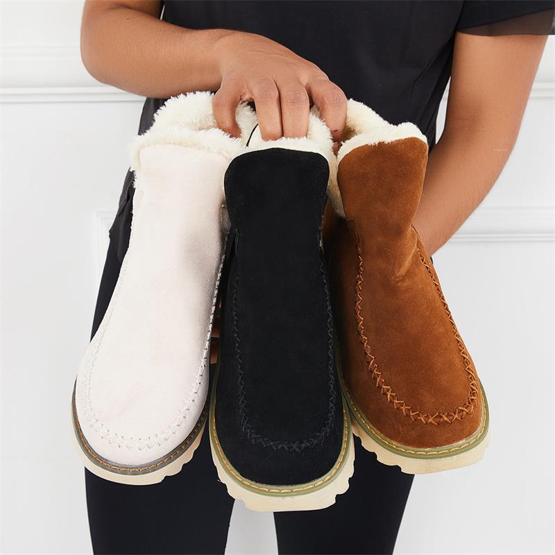 Levoire | Bottes Cheville Doublées Antidérapantes Confortables