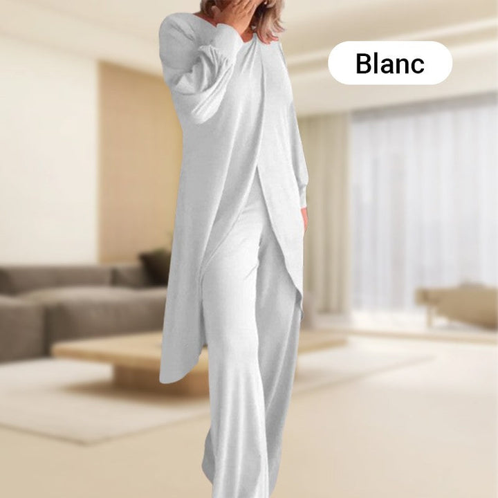 Levoire | Ensemble Doux Et Confortable Blanc