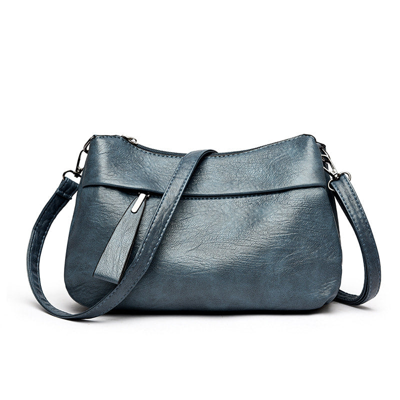 Levoire | Sac à bandoulière élégant Bleu Ceinture longue
