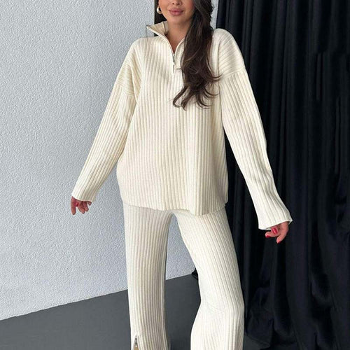 Levoire | Robe en maille avec fermeture éclair