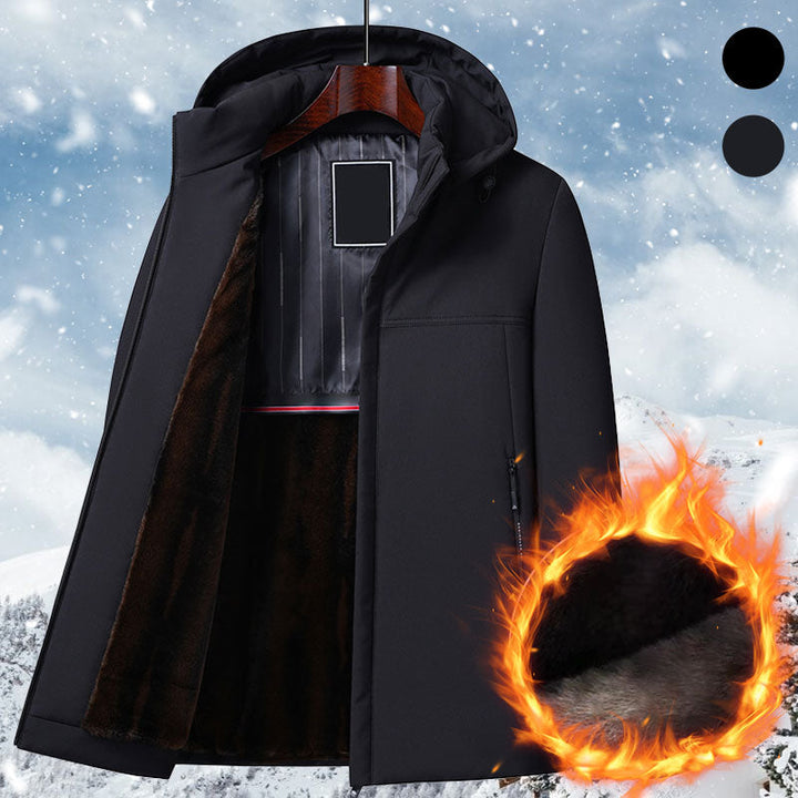Levoire | Veste À Capuche Zippée À Manches Longues Chaude