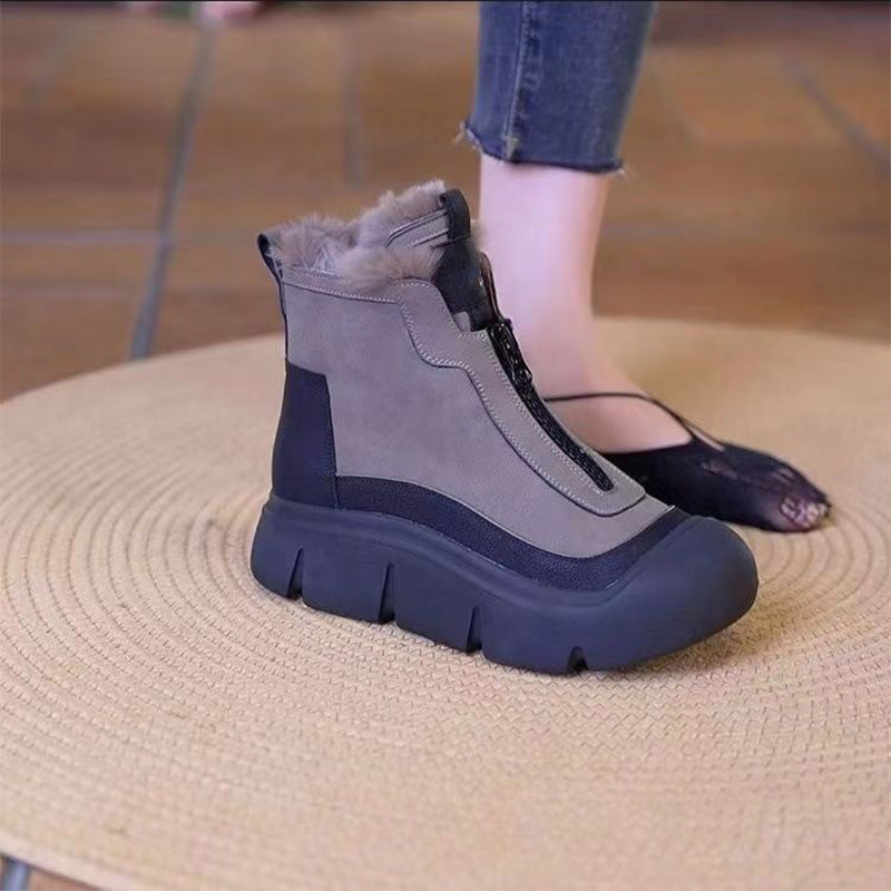 Levoire | Bottes De Neige Chaudes Antidérapantes Avec Fermeture Éclair