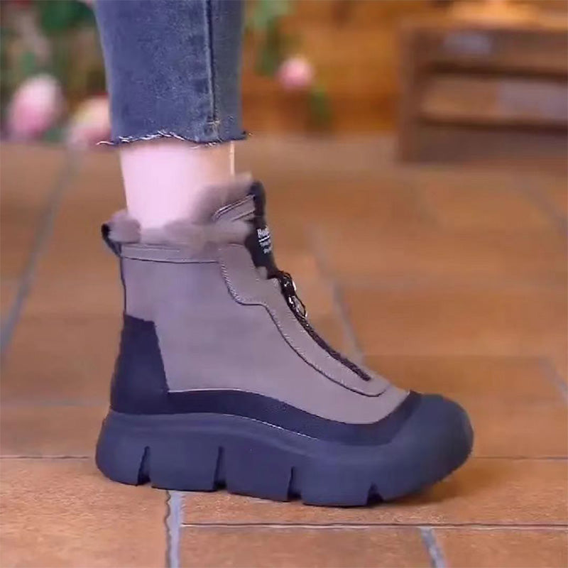 Levoire | Bottes De Neige Chaudes Antidérapantes Avec Fermeture Éclair