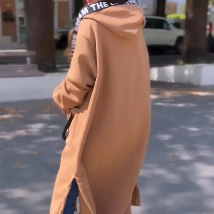 Levoire | Veste en sweat longue avec capuche