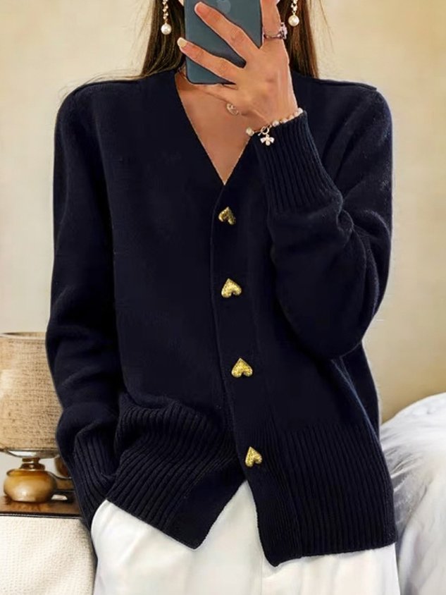 Levoire | Veste En Maille Élégante Musta